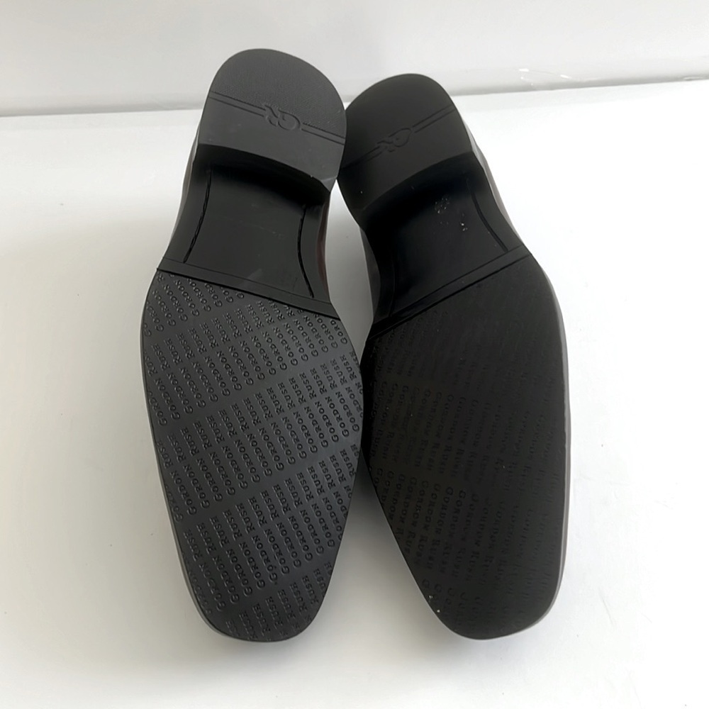 Gordon Rush $245 Men’s Elliot Brown Leather Slip On Dress Shoes Size 13 New - Picture 10 of 10